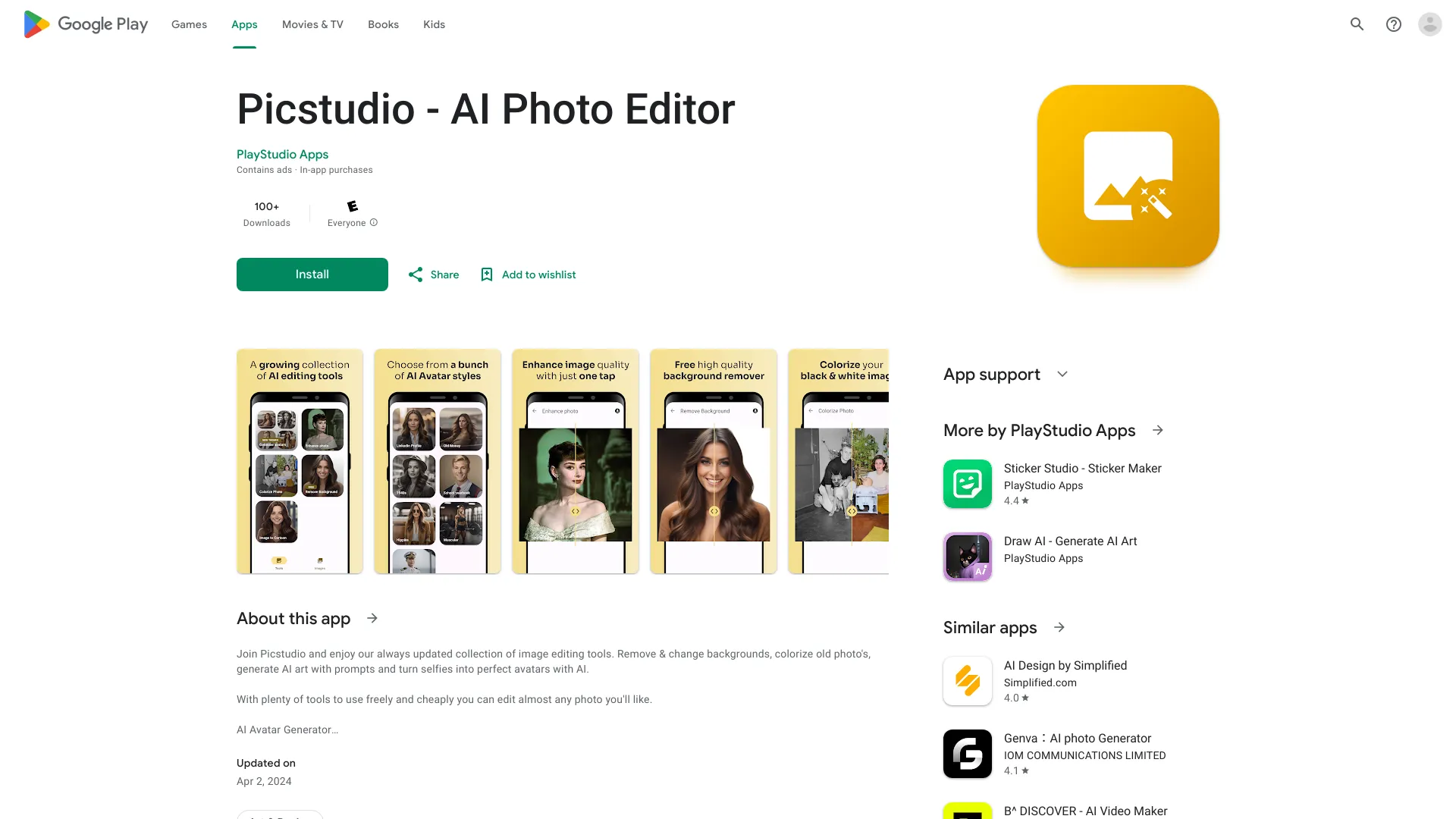 Picstudio - AI Photo Editor