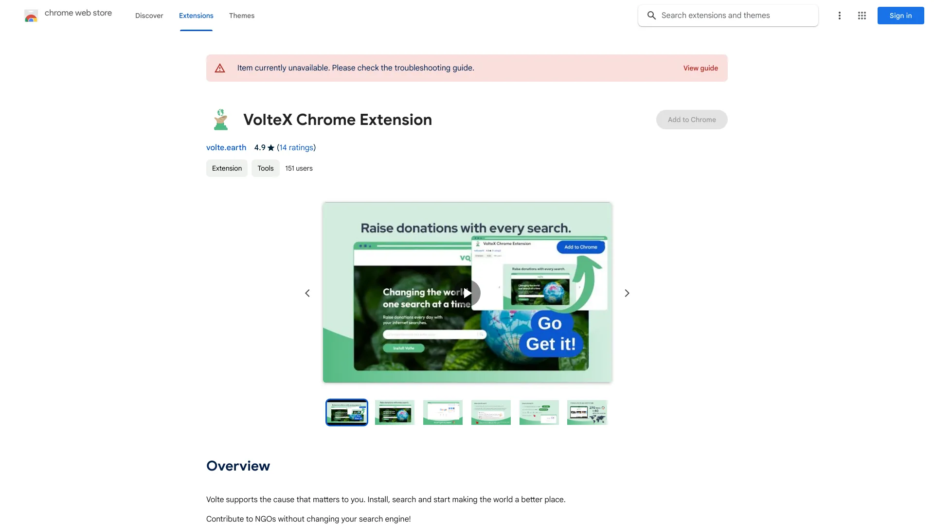 VolteX Chrome Extension